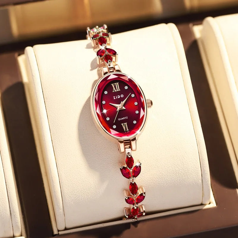 Relojes UTHAI V22 para mujer, reloj femenino ligero de lu...