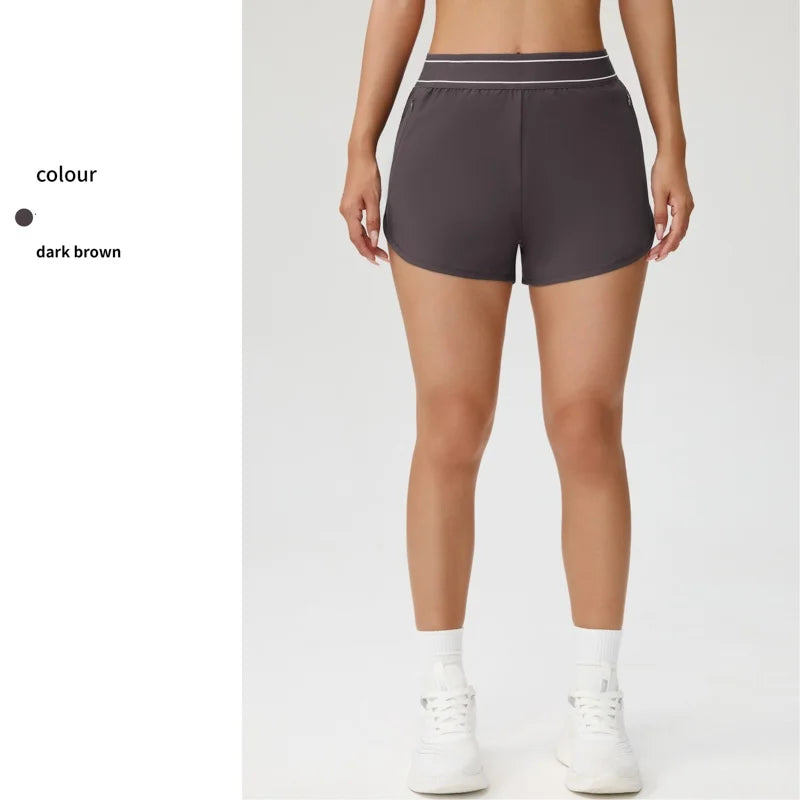 Shorts de Yoga, Secado Rápido para Vacaciones al Aire Lib...