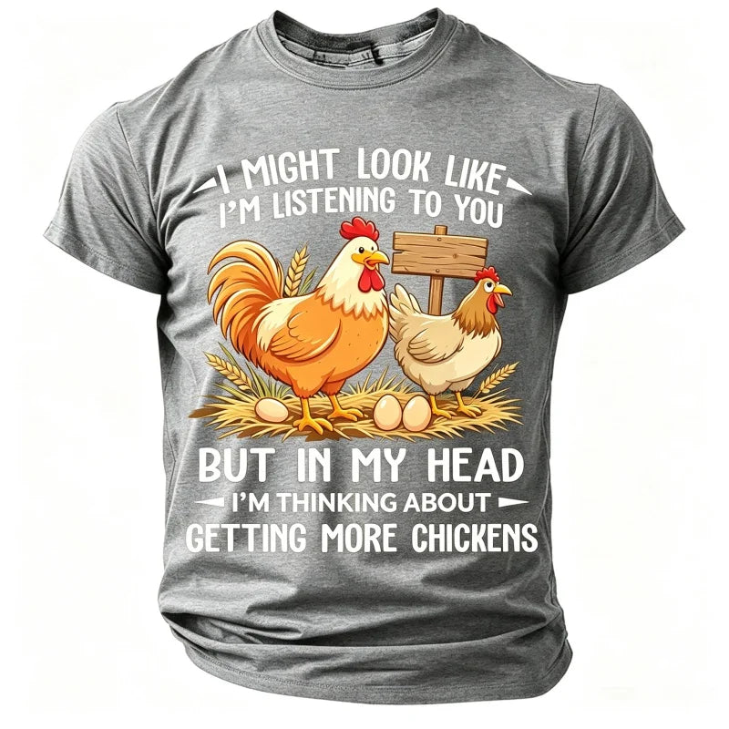 Short-sleeve men's T-shirt from Corporación Turística featuring a fun design, casual fit, and comfortable fabric.