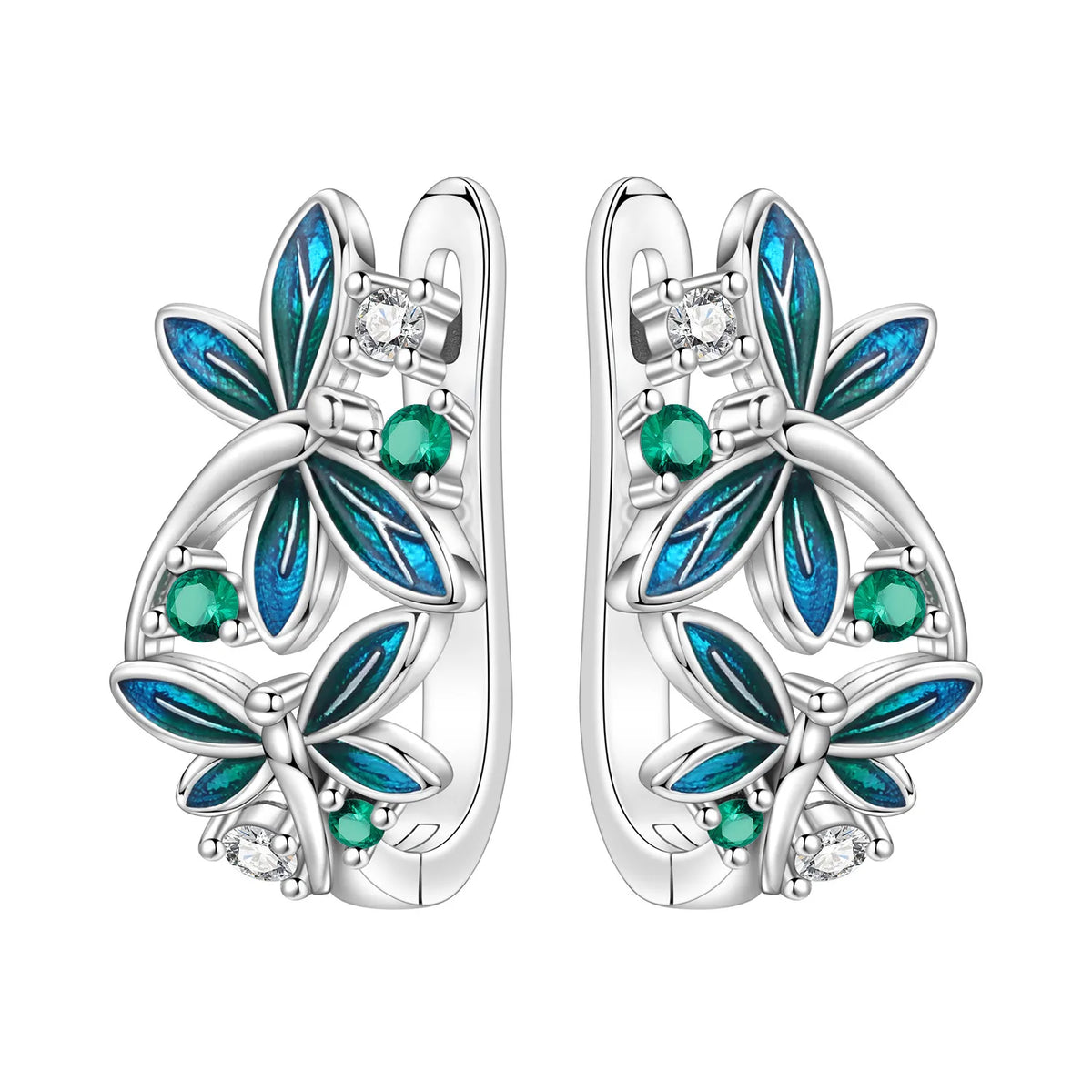 Orstarry Original Plata de Ley 925 pendientes de flor de ...