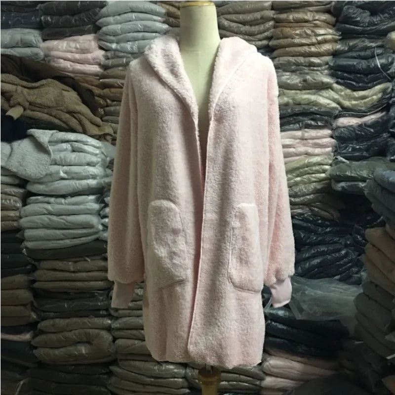 Sudadera de lana de 12 colores, cárdigans largos, Otoño I...