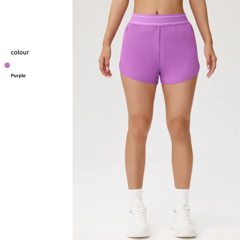 Shorts de Yoga, Secado Rápido para Vacaciones al Aire Lib...