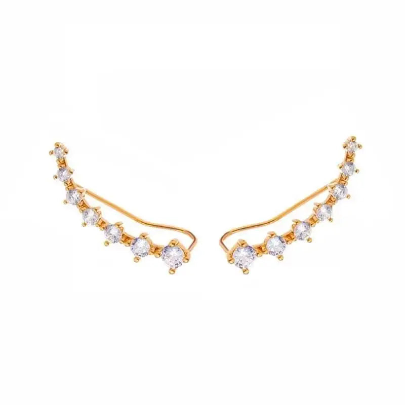 Pendientes colgantes de circonio de moda coreana para muj...
