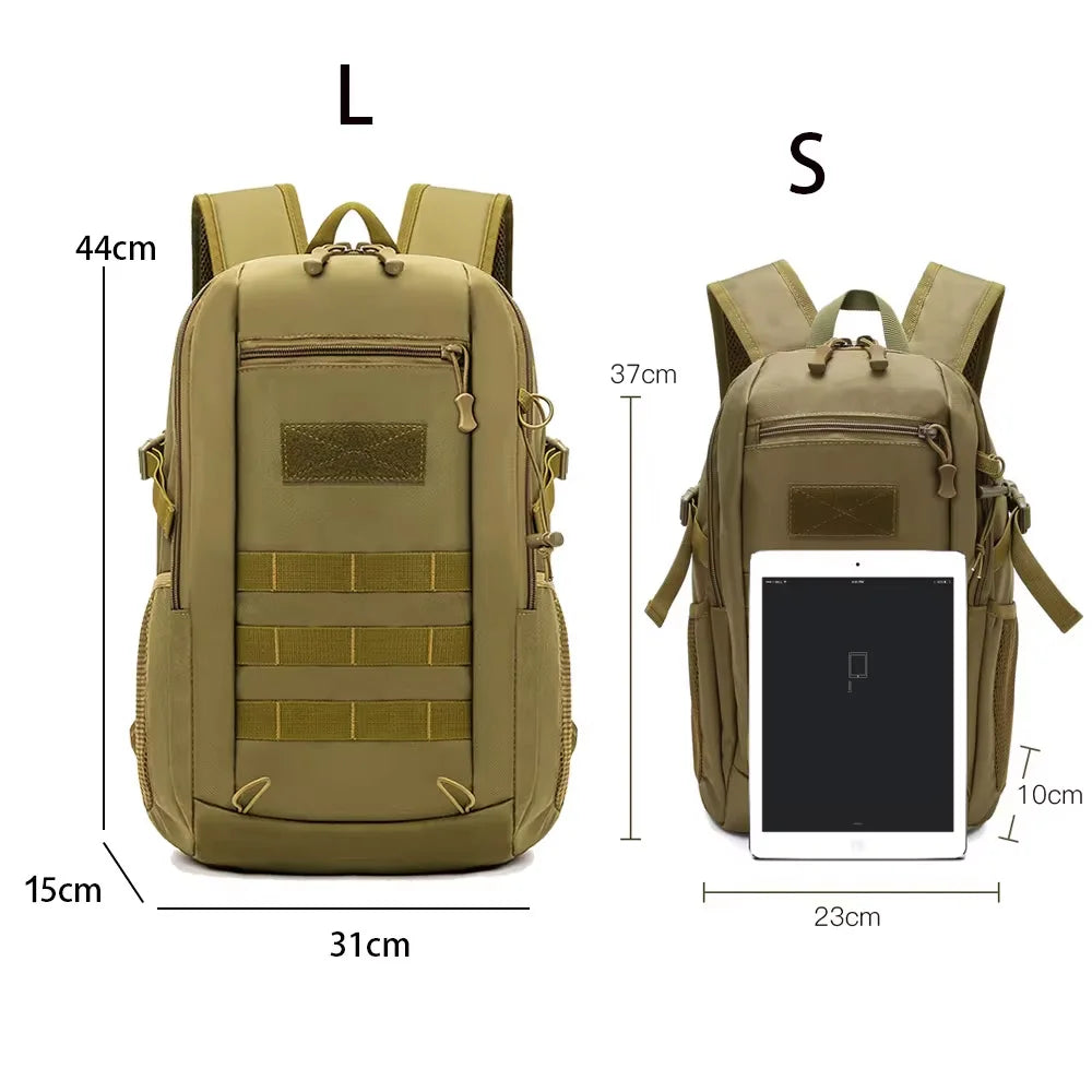 Mini mochila táctica de 10L/20L para viajes al aire libre...