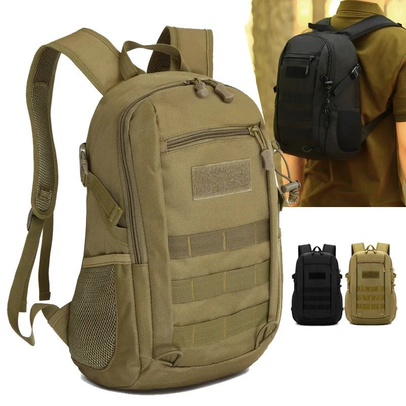 Mini mochila táctica de 10L/20L para viajes al aire libre...