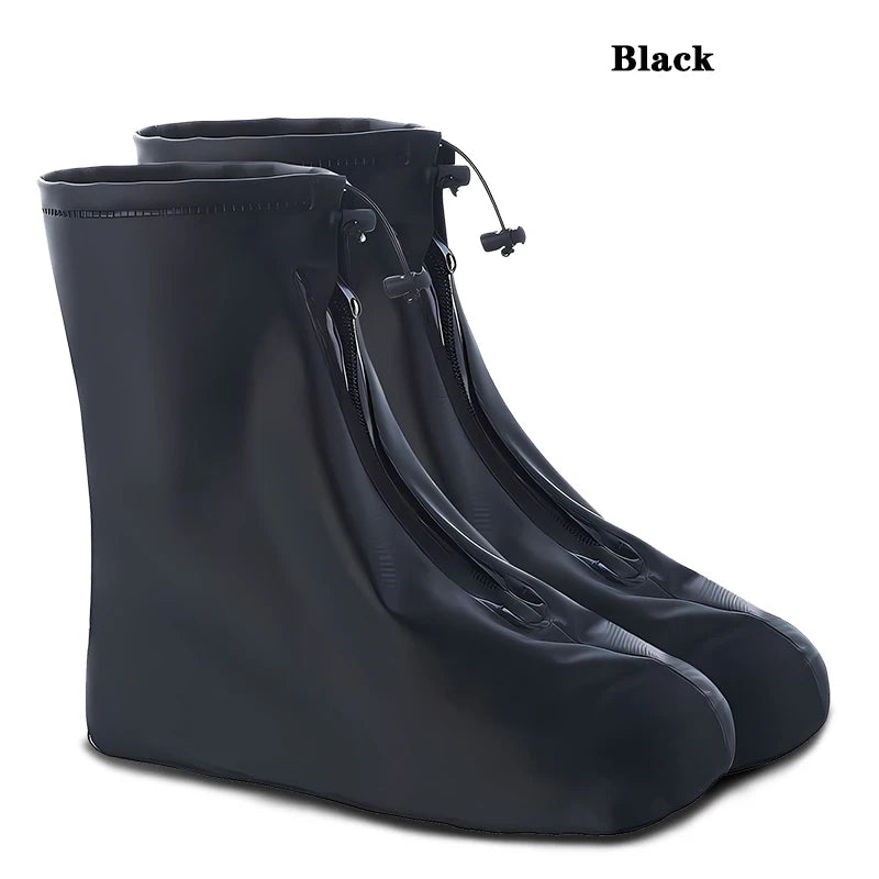Reusable waterproof shoe covers from Corporación Turística, protective footwear covers in durable, water-resistant material.