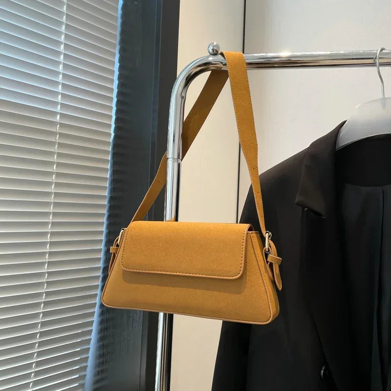 Bolsos de un solo hombro morados de lujo para mujer, bols...