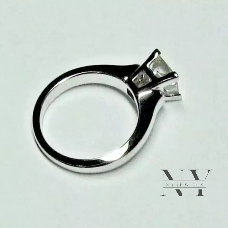 Anillo de plata S925 con moissanita de 1.5CT y certificad...
