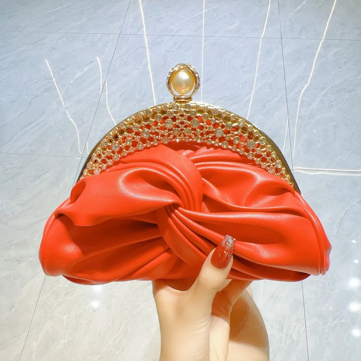 Bolsos de hombro con cadena de lujo para mujer, bolsos ro...