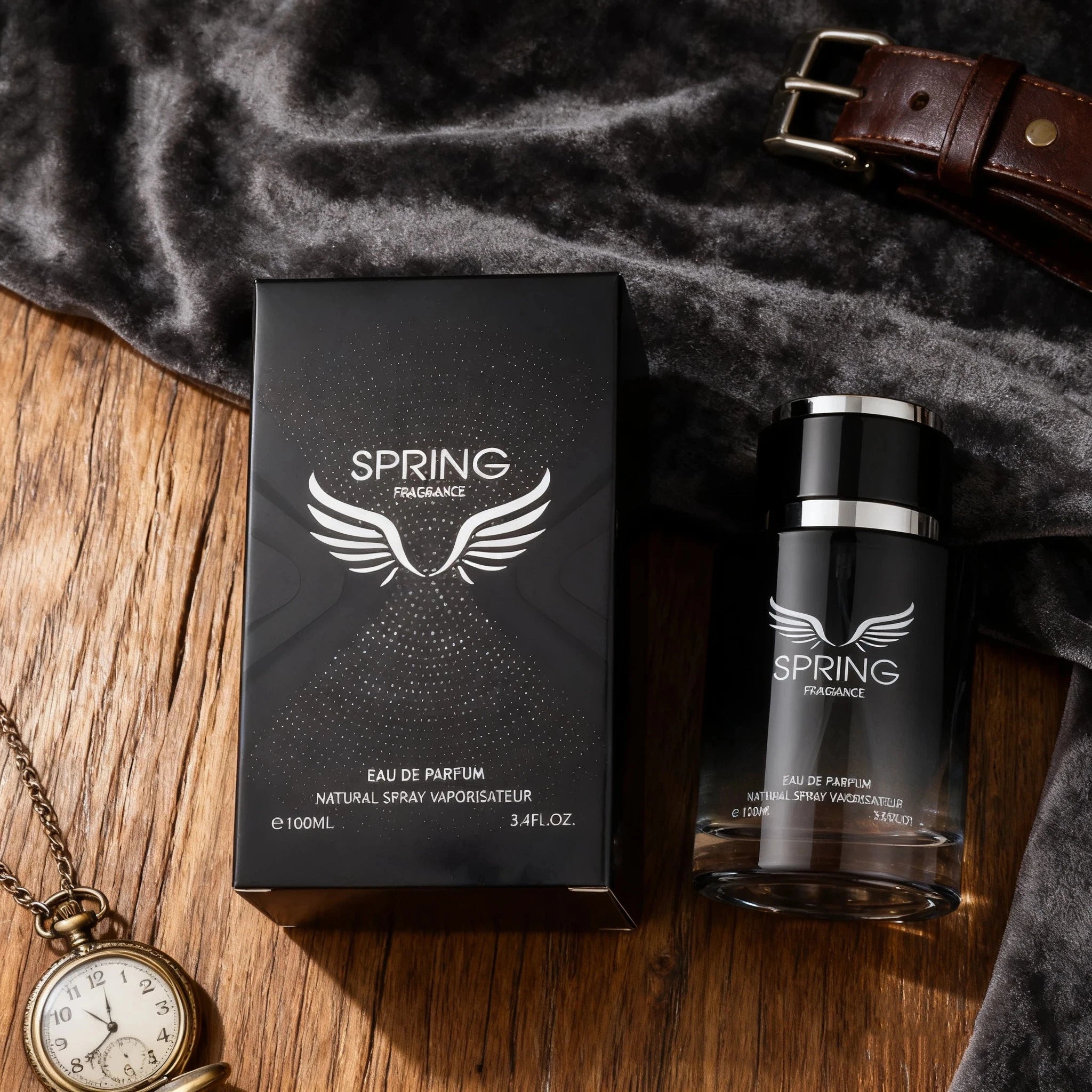 100ml SPRING Eau de Parfum para Hombre, Colonia de Larga ...