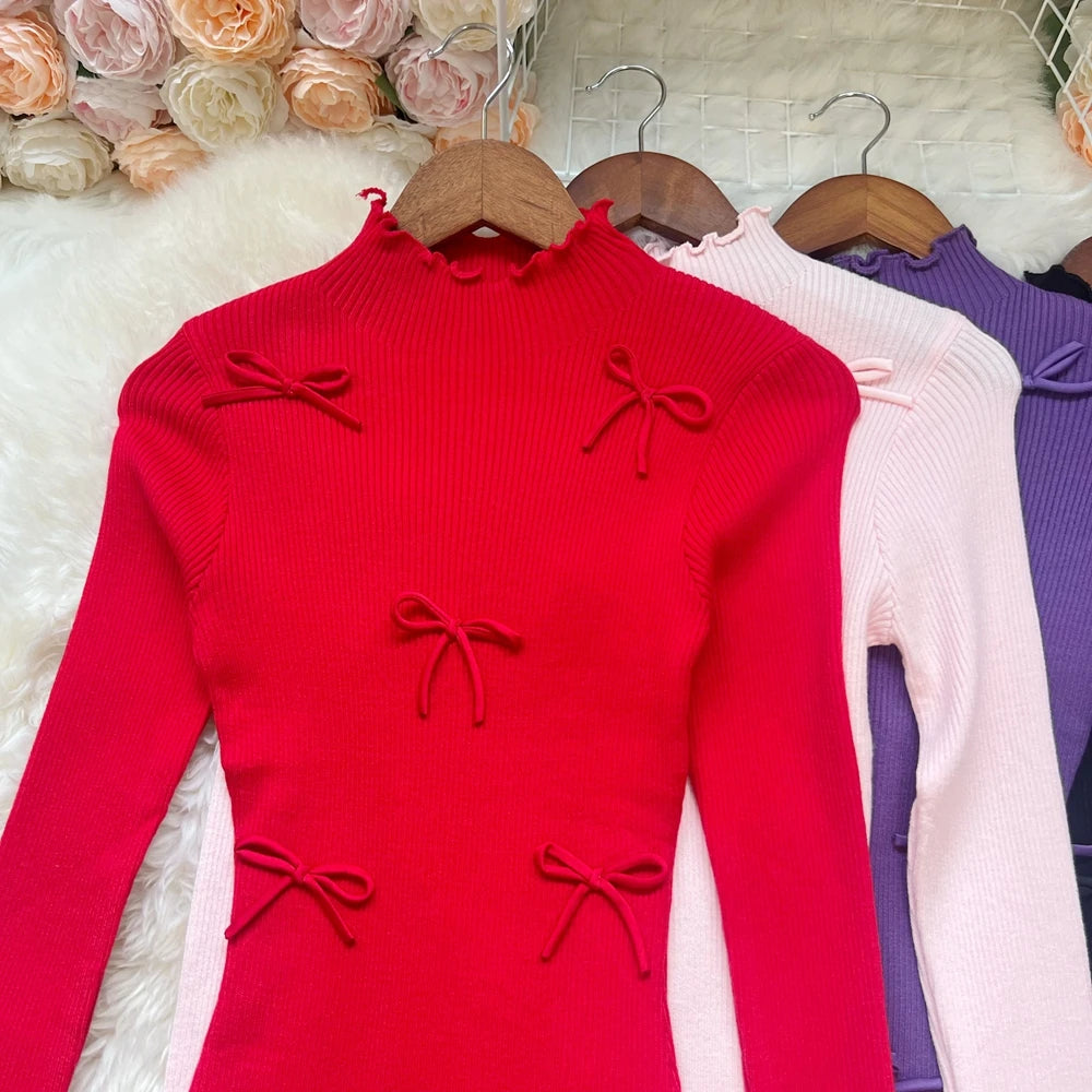 YuooMuoo elegante moda Sexy abrigo caderas tejido Mini ve...