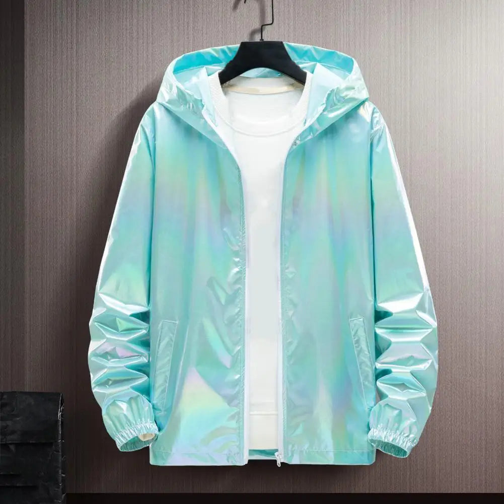 Light protection sun jacket for spring and fall by Corporación Turística, featuring breathable fabric and casual fit.
