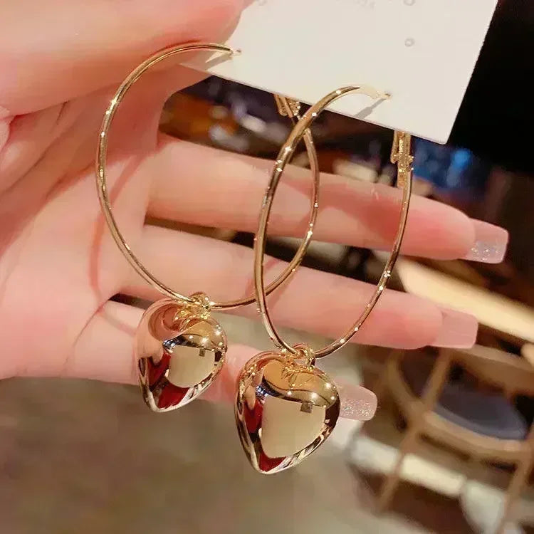 Nuevos pendientes cuadrados de circonita de cristal marró...