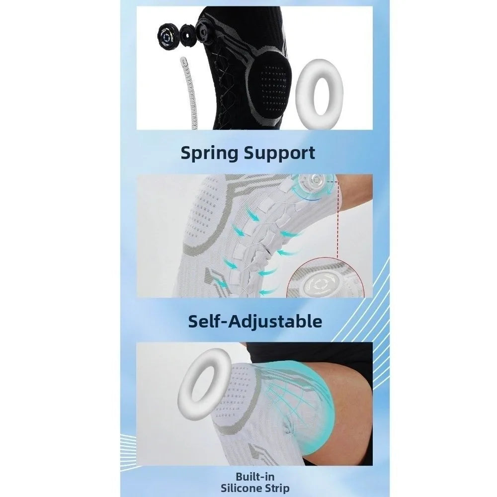 Rodillera Deportiva Ajustable Unisex - Soporte Antideslizante para Fútbol
