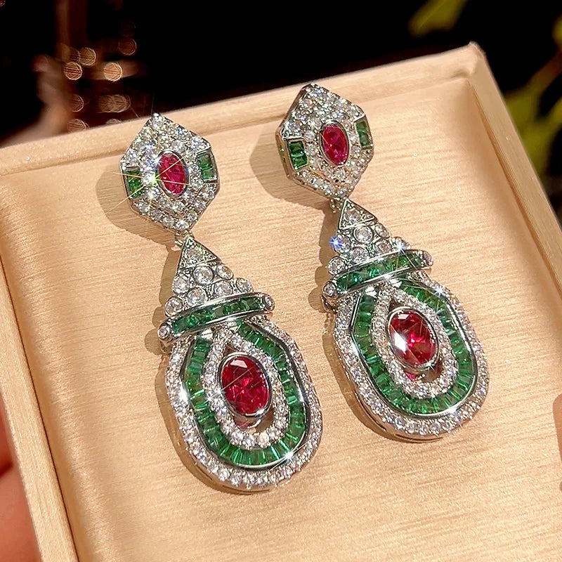 Pendientes colgantes vintage Estilo de moda Pendientes de...