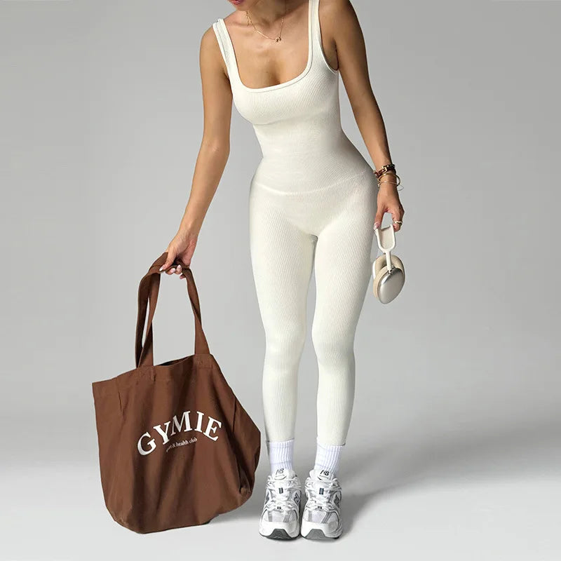 Mono Deportivo de Una Pieza para Mujer, Sin Costuras, Aju...