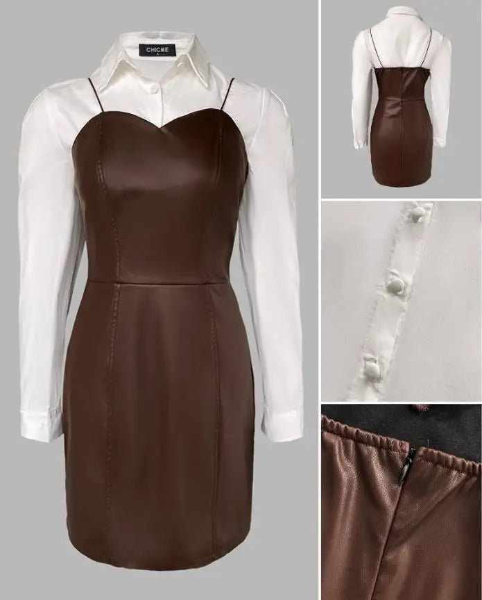 Conjunto de dos piezas para mujer, blusas de manga larga ...