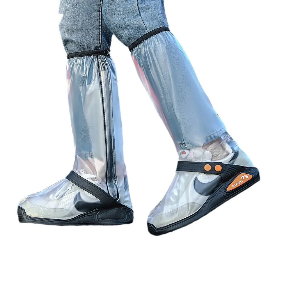 Rainproof shoe cover from Corporación Turística, waterproof and gray, designed to protect shoes from rain and moisture.