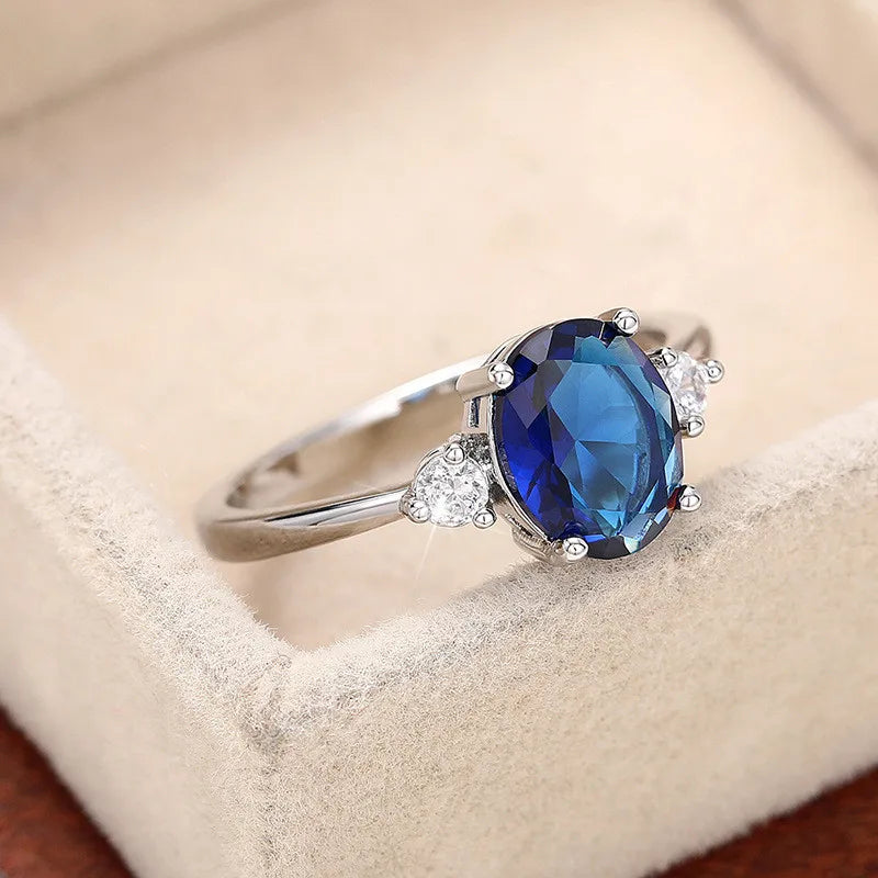 Anillos de boda de Plata de Ley 925 para mujer, encantado...