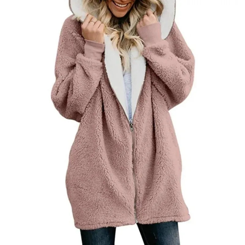 Cárdigans para mujer, chaqueta de piel sintética, jersey ...