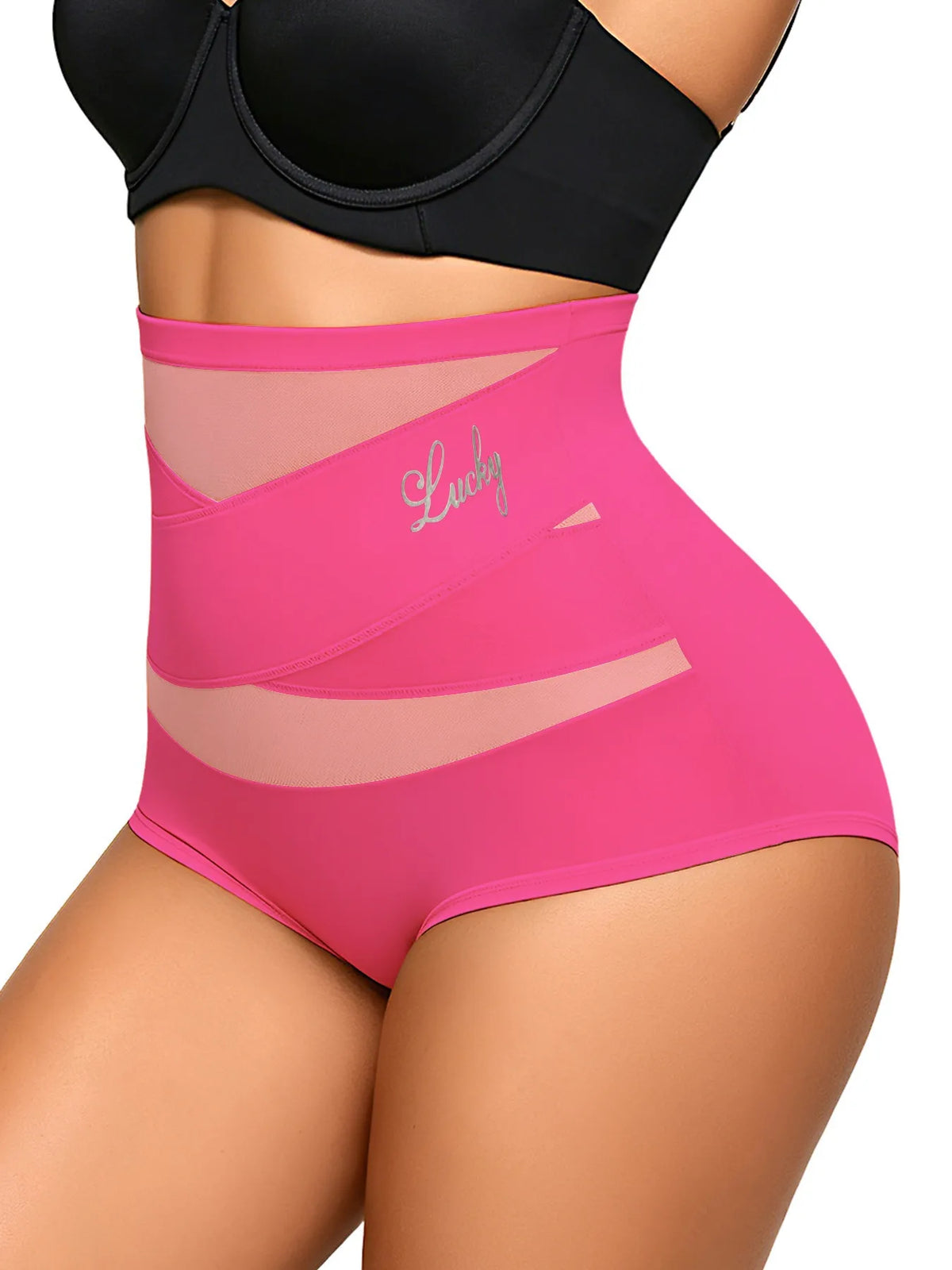 High-waisted shaping waist cincher from Corporación Turística with abdomen control, designed for slimming and shaping the waist.