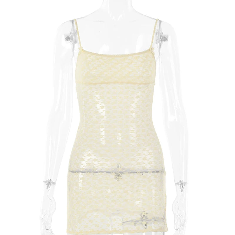 BKLD Fairycore-Vestido corto informal con tirantes finos,...