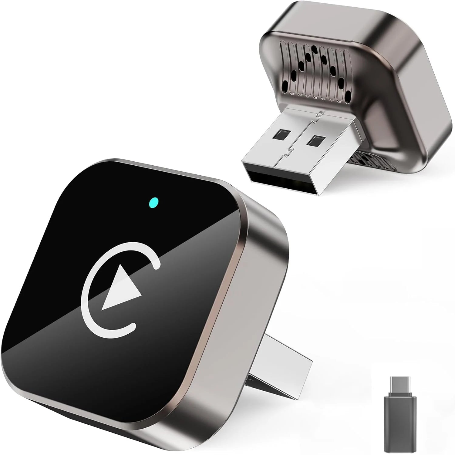 Adaptador Inalámbrico CarPlay para iPhone/Android - Conexión Rápida