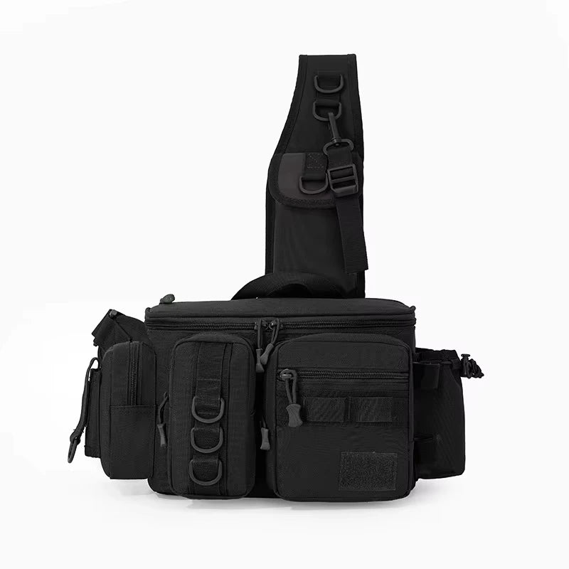 Mochila de Viaje para Camping, Bolsa de Pesca con Soporte...