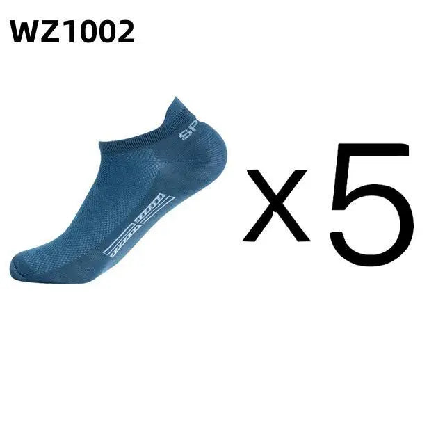 5 pares de calcetines tobilleros de alta calidad para hom...