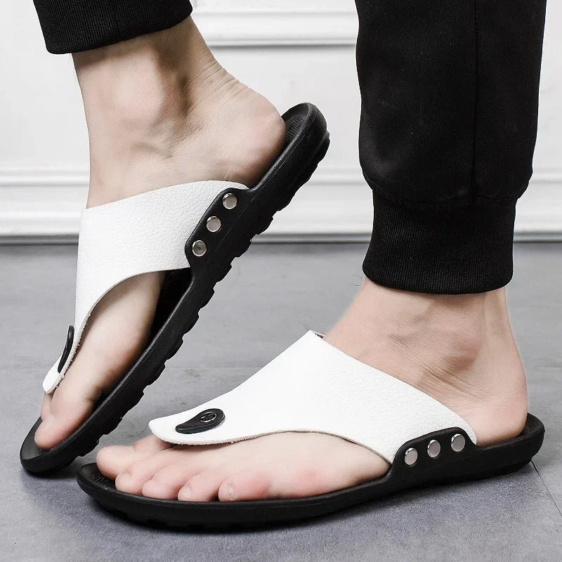 YRZL Zapatillas de verano para hombre Chanclas para hombr...
