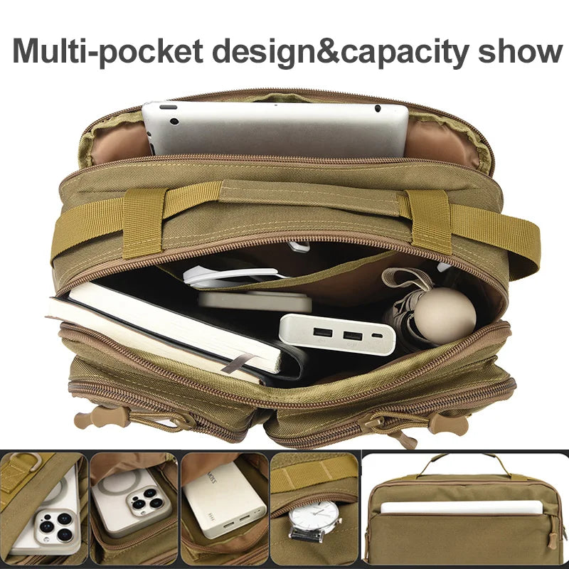 Bolsos tácticos de senderismo, bolso de hombro para acamp...
