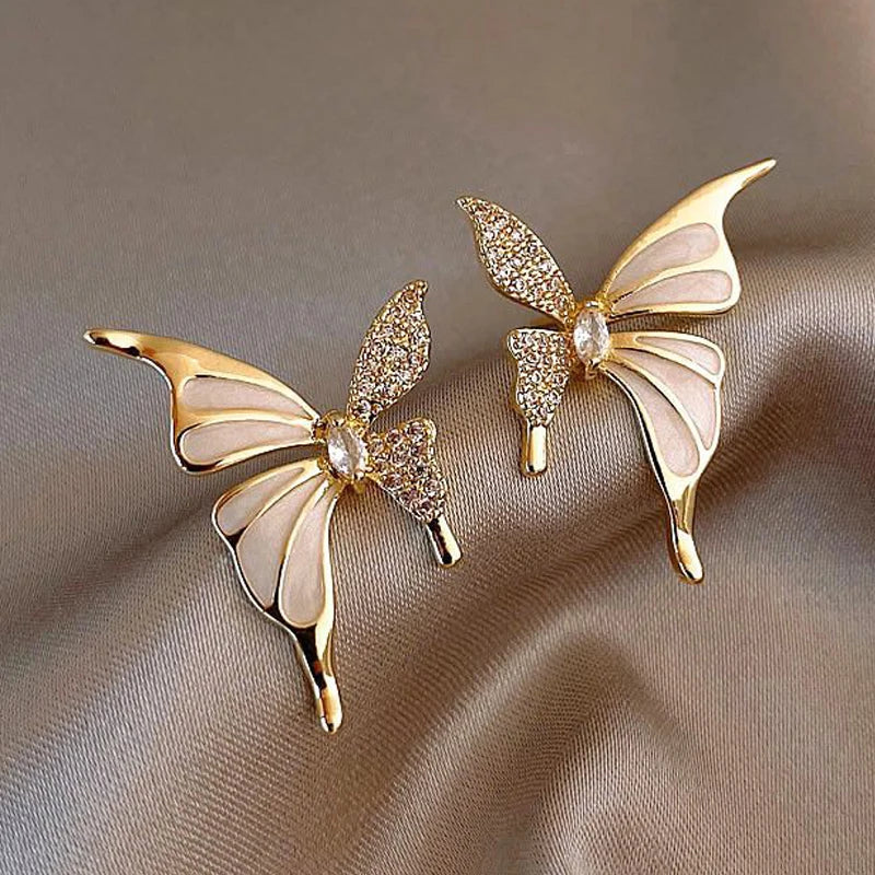 Pendientes bonitos de mariposa a la moda para mujer, pend...