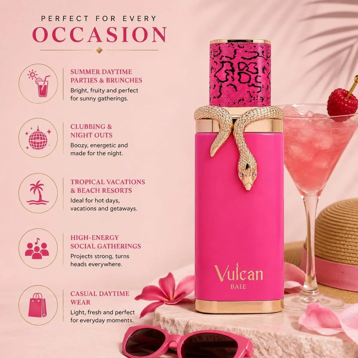 French Avenue Vulcan Baie Eau De Parfum 100ml Spray - Flo...