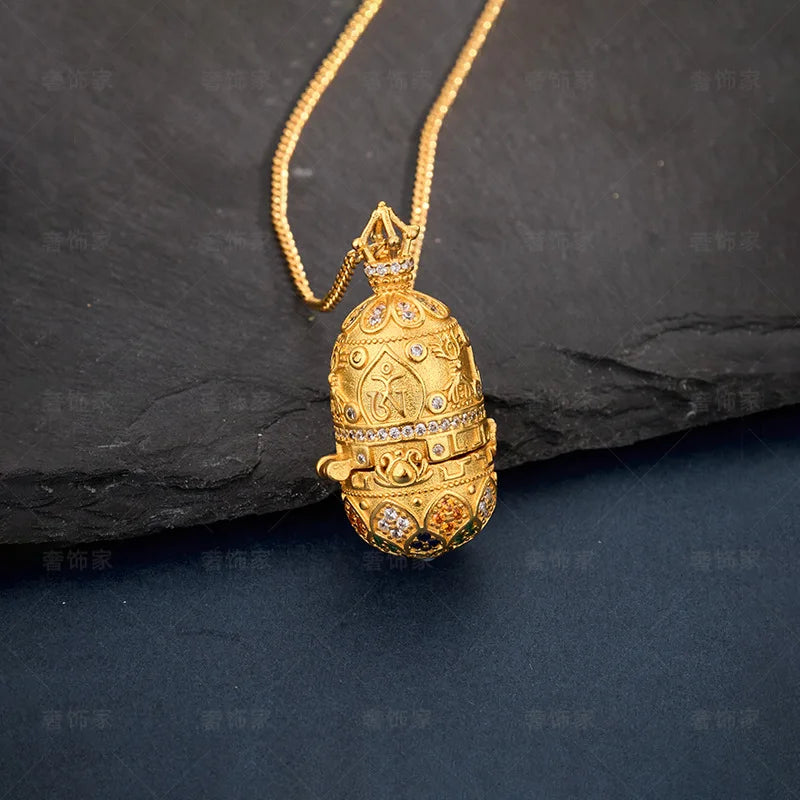 9999 24K flores de oro real que florecen ver el Buda Gawu...