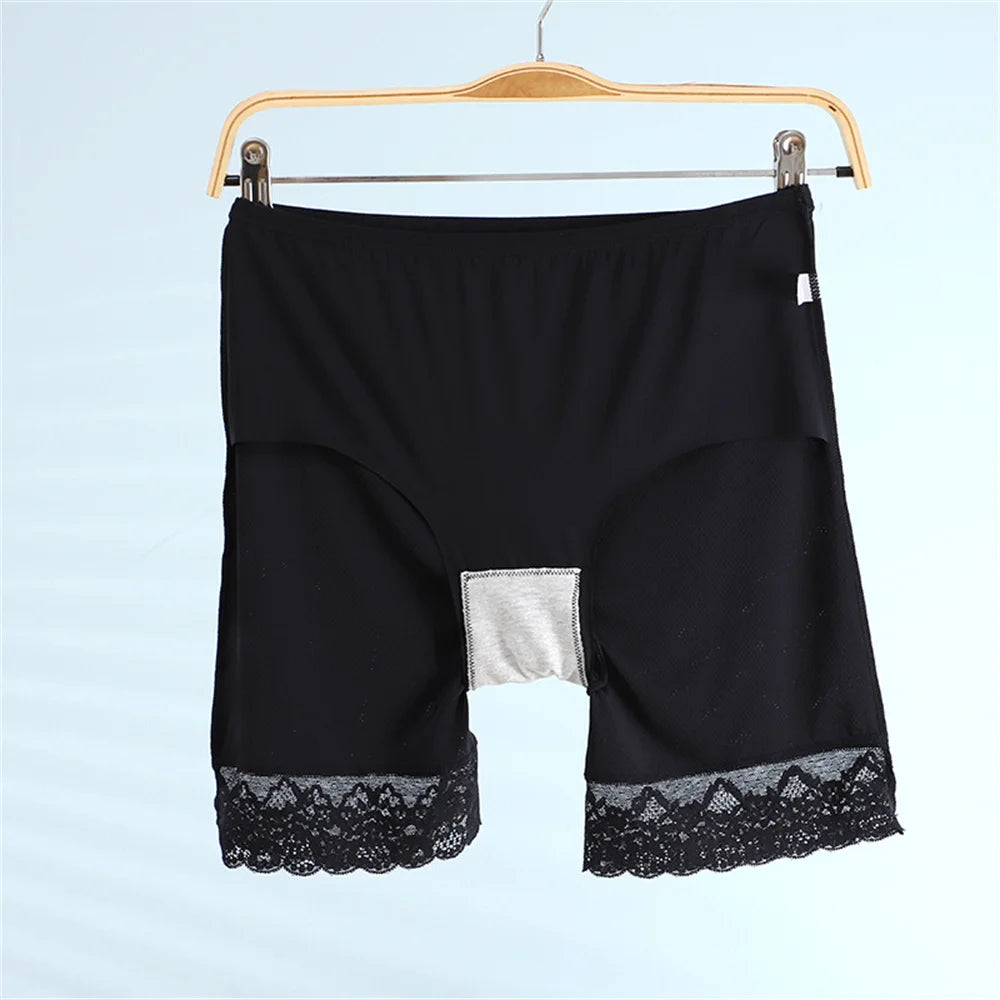 Seamless women's safety shorts by Corporación Turística, lightweight and comfortable for active wear.