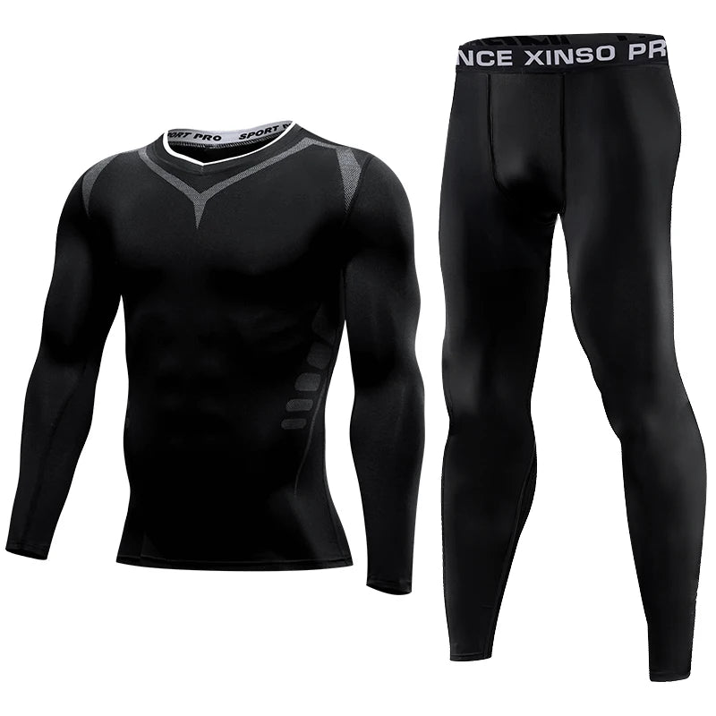 Conjunto Deportivo de Compresión para Hombre 2026, Traje ...