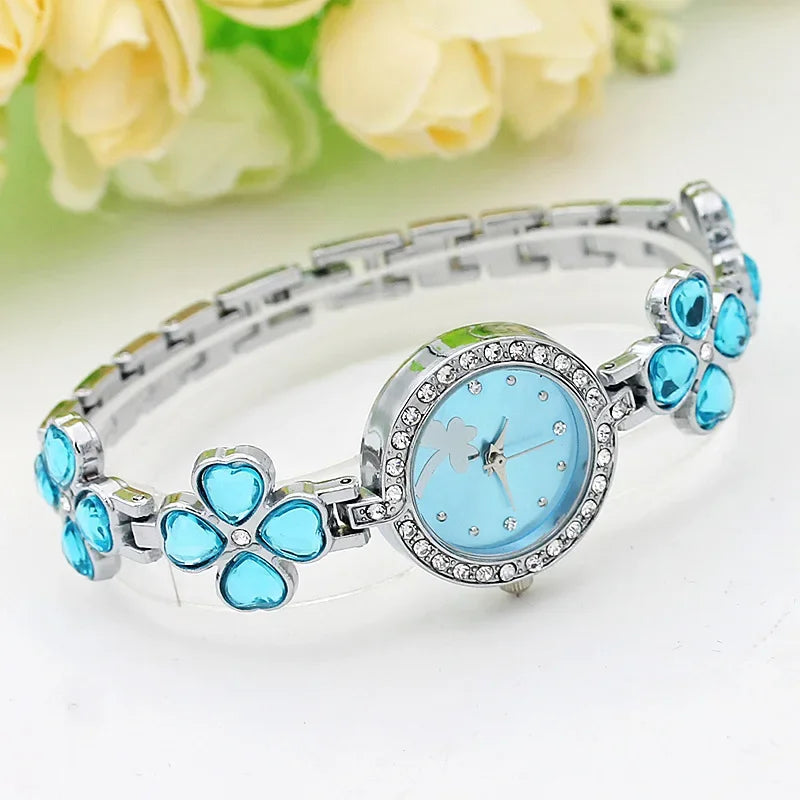 Reloj de cuarzo de diamante cuadrado para mujer, reloj de...