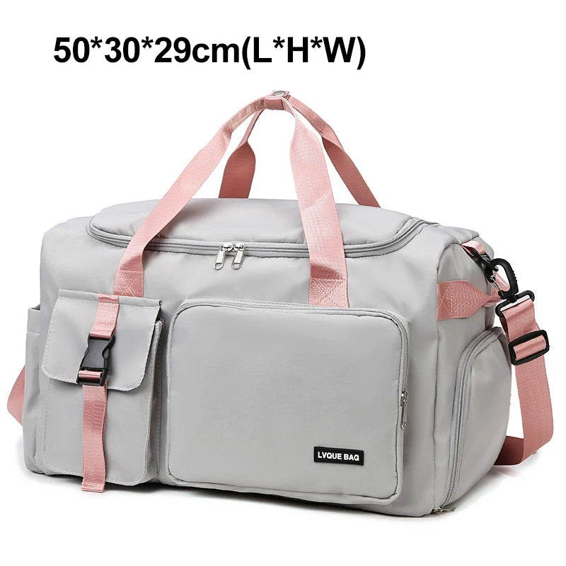 Bolsa de viaje para mujer, mochila de viaje multifunciona...