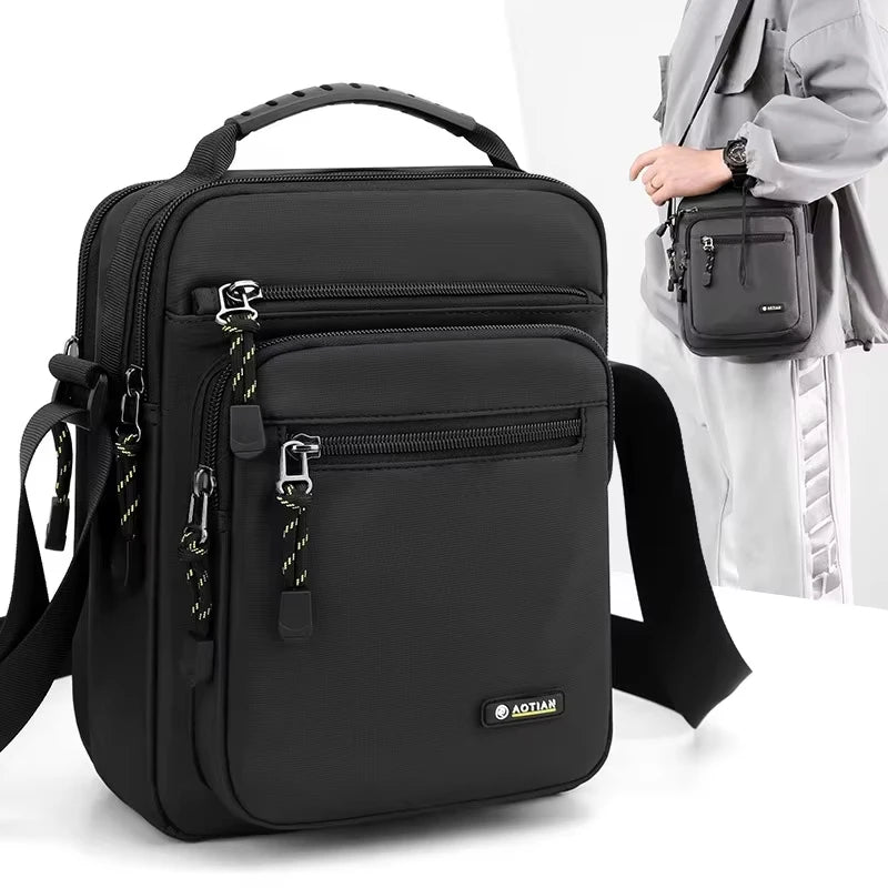 Bolso de hombro para hombre, para acampar, senderismo, in...