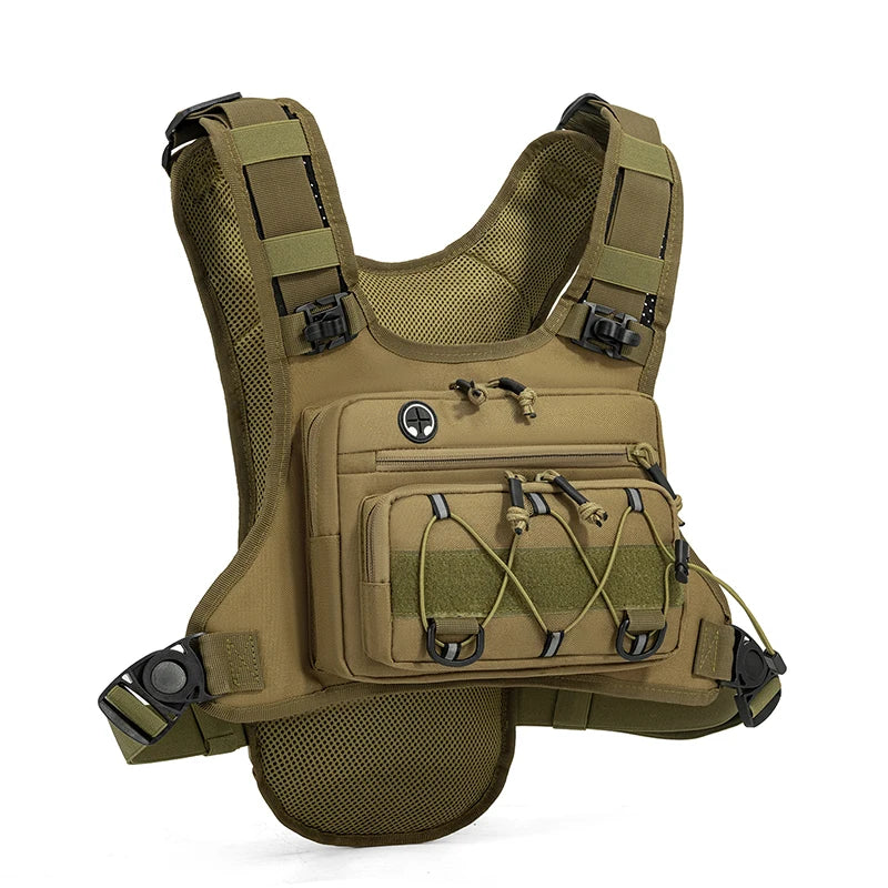 Mochila Táctica Running Scione Unisex | Chaleco Senderismo Ligero - Corporación Turística