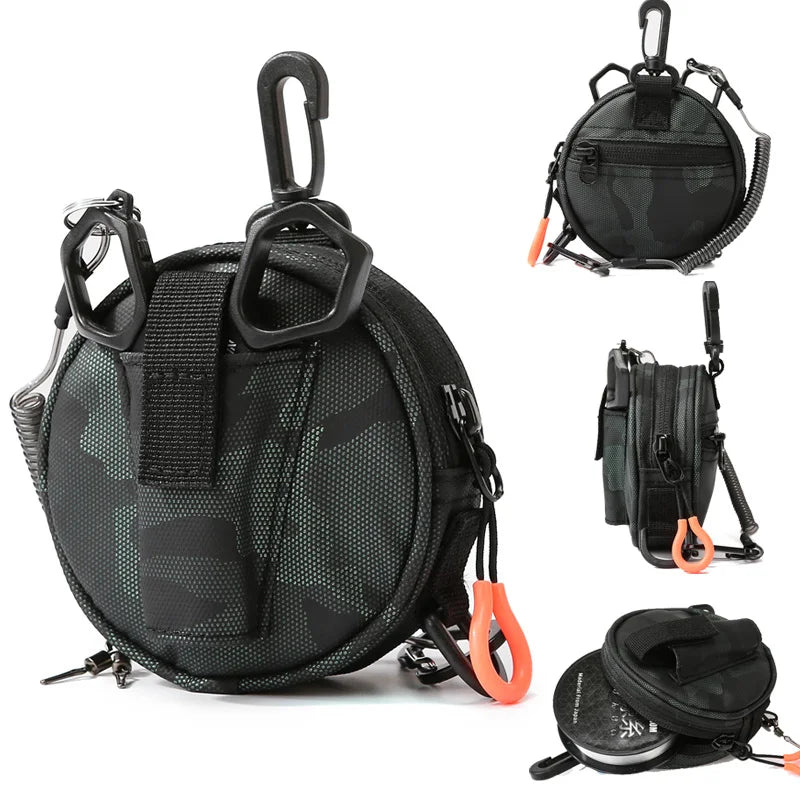 Bolsa táctica Molle, bolsa colgante para sedal de pesca c...