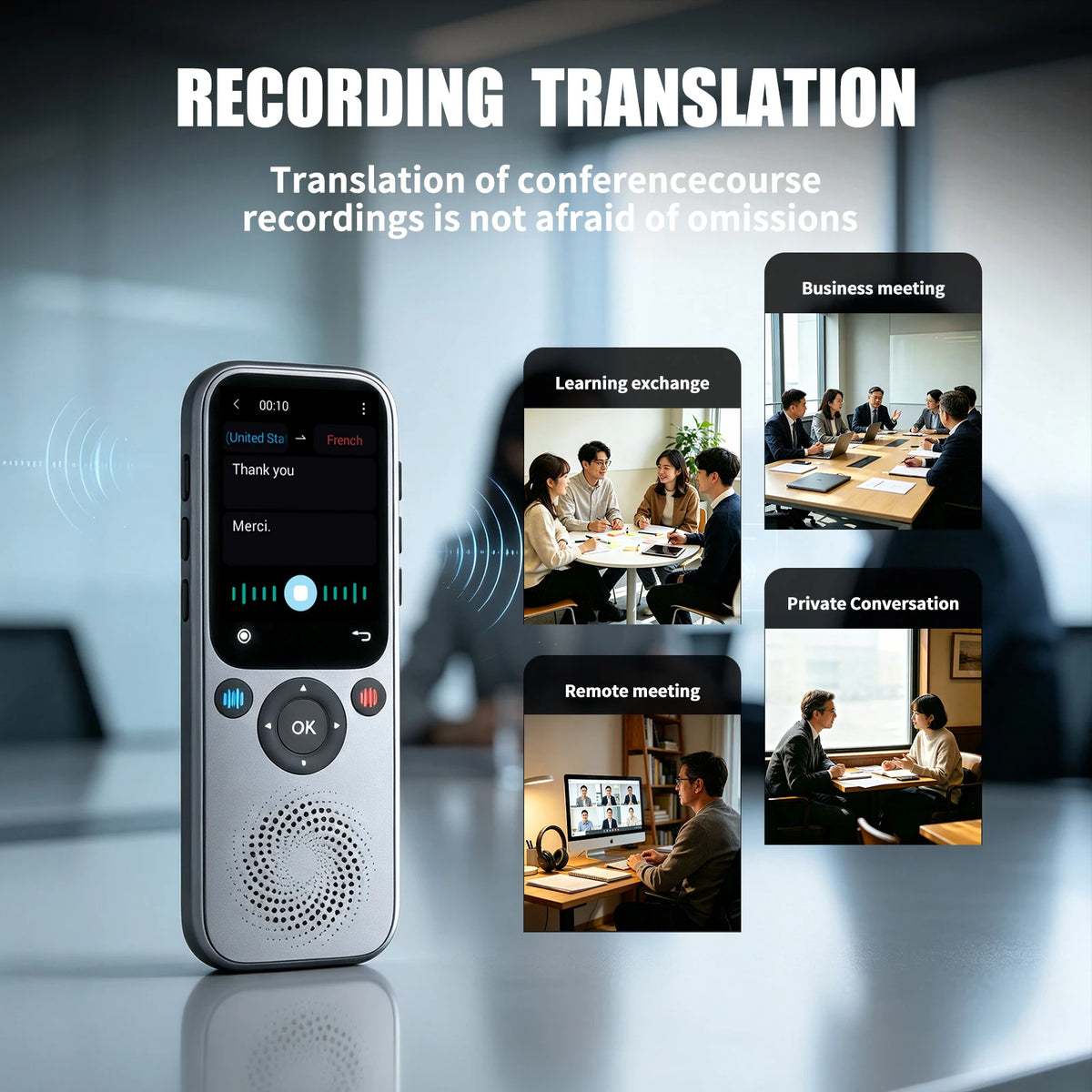 Dispositivo traductor de idiomas compatible con traductor...