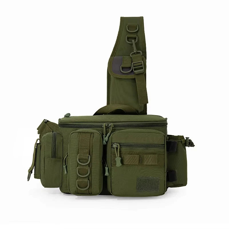 Mochila de Viaje para Camping, Bolsa de Pesca con Soporte...