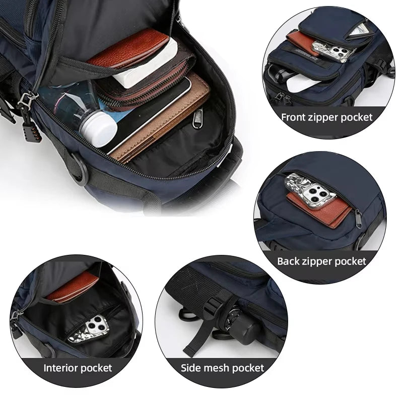 Riñonera para acampar para hombre, bolso de pecho, bolsos...