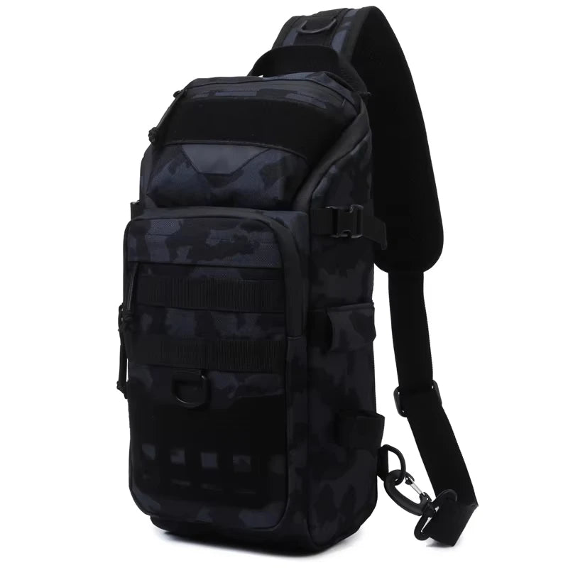 Bolsa de pecho de pesca para hombre, mochila táctica, riñ...