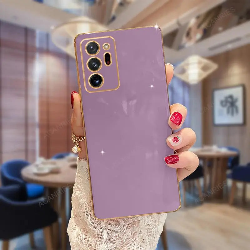 Samsung Note20, Note10, Note9 protective case with ring stand from Corporación Turística, featuring a sleek, durable design.