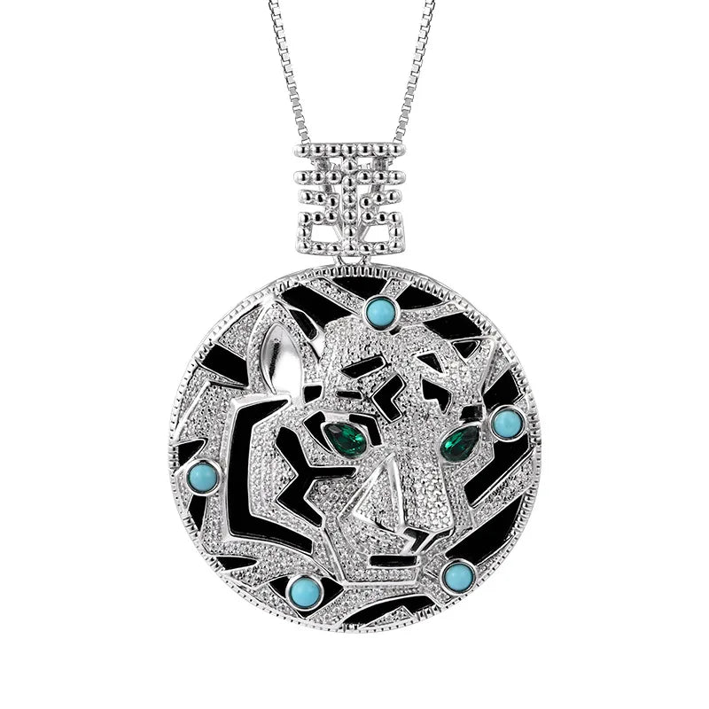 Colgantes de Plata de Ley S925 para Mujer, Nuevo Estilo d...