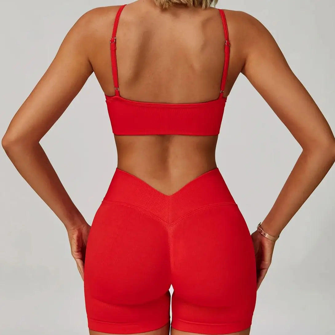 Conjunto de Yoga Deportivo sin Costuras de 2/3 Piezas par...