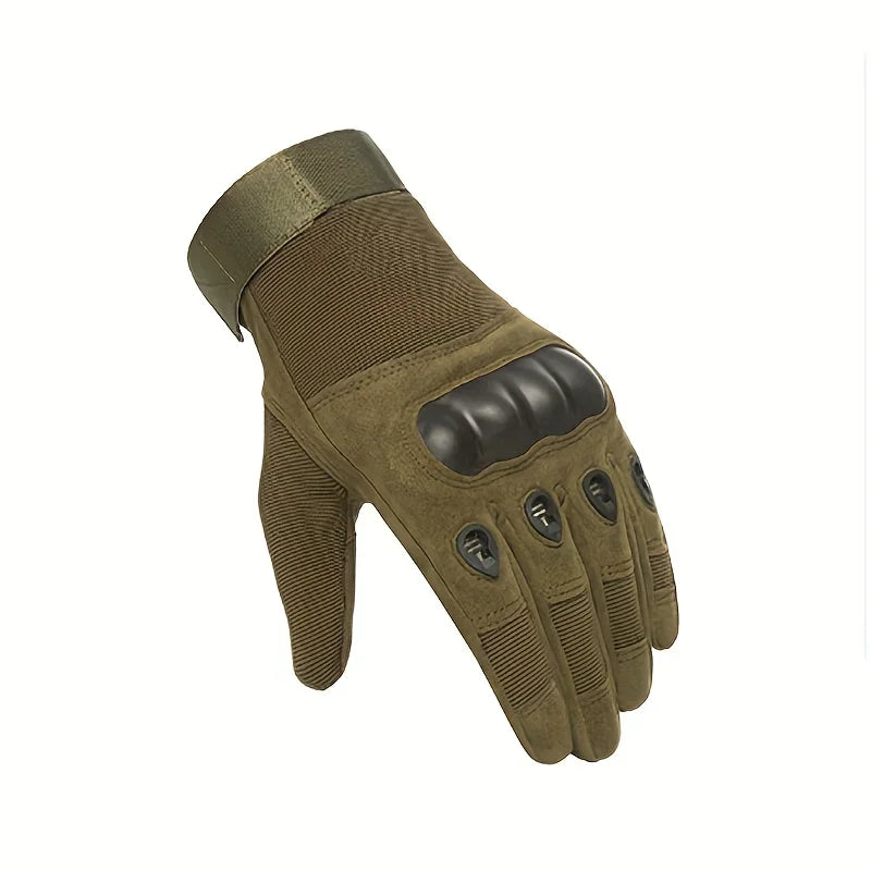 Guantes Tácticos Militares Antideslizantes para Hombre (Negro) - Corporación Turística