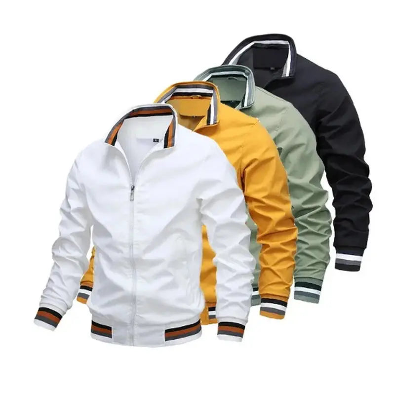 Chaqueta Cortavientos Hombre: Impermeable y Casual para Primavera - Corporación Turística